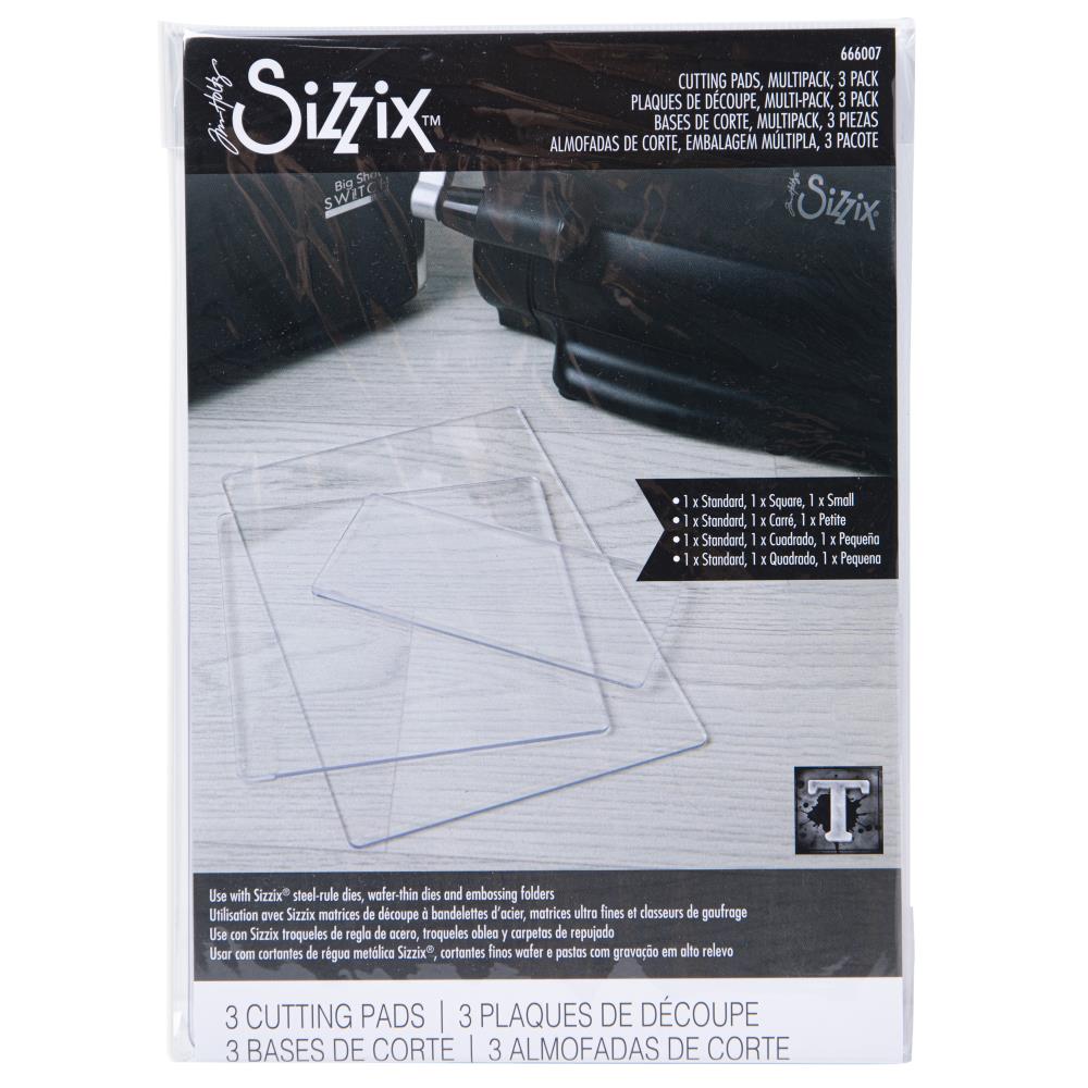Sizzix Accessory Cutting Pads By Tim Holtz - Multipack