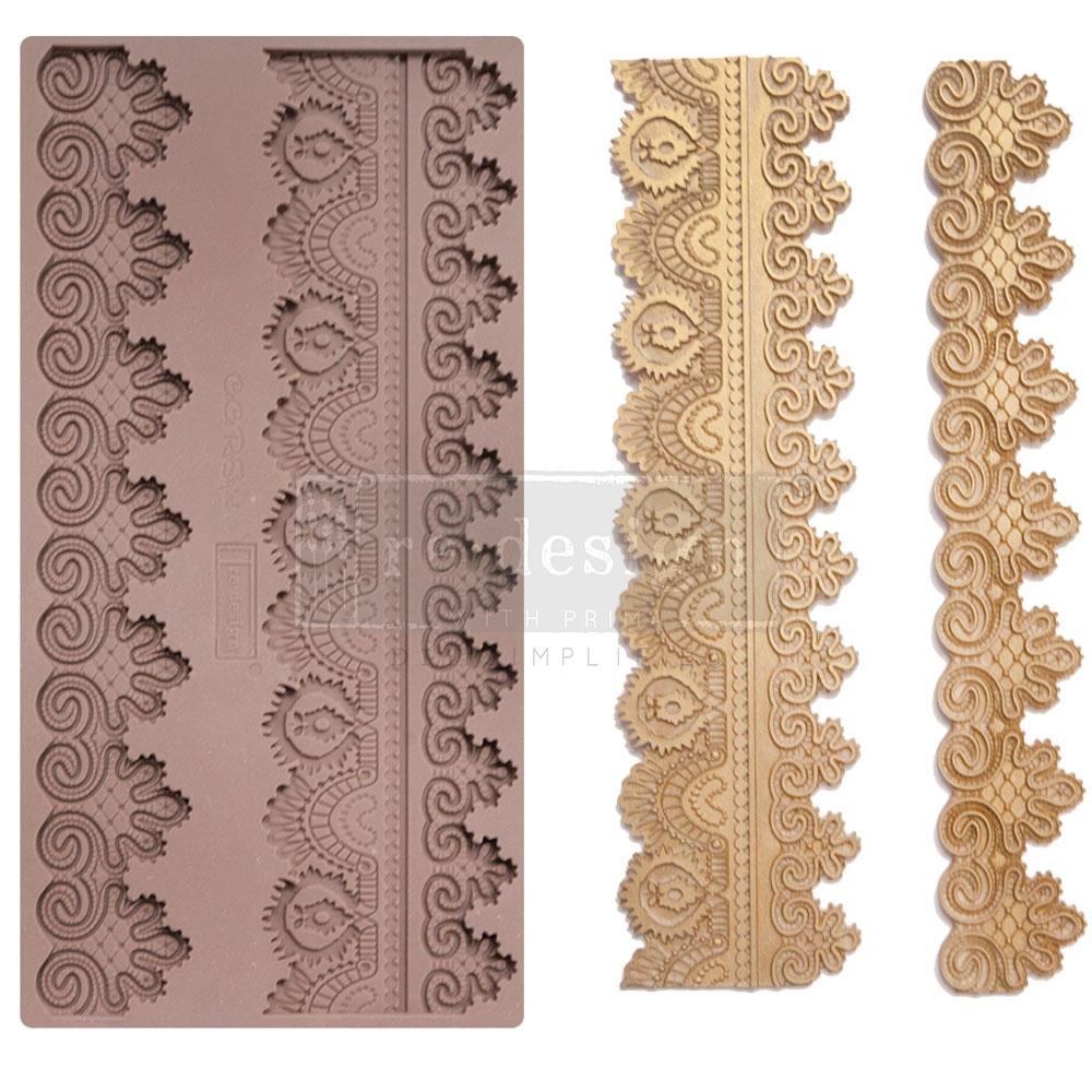 Prima Marketing Re-Design Mould - Border Lace II
