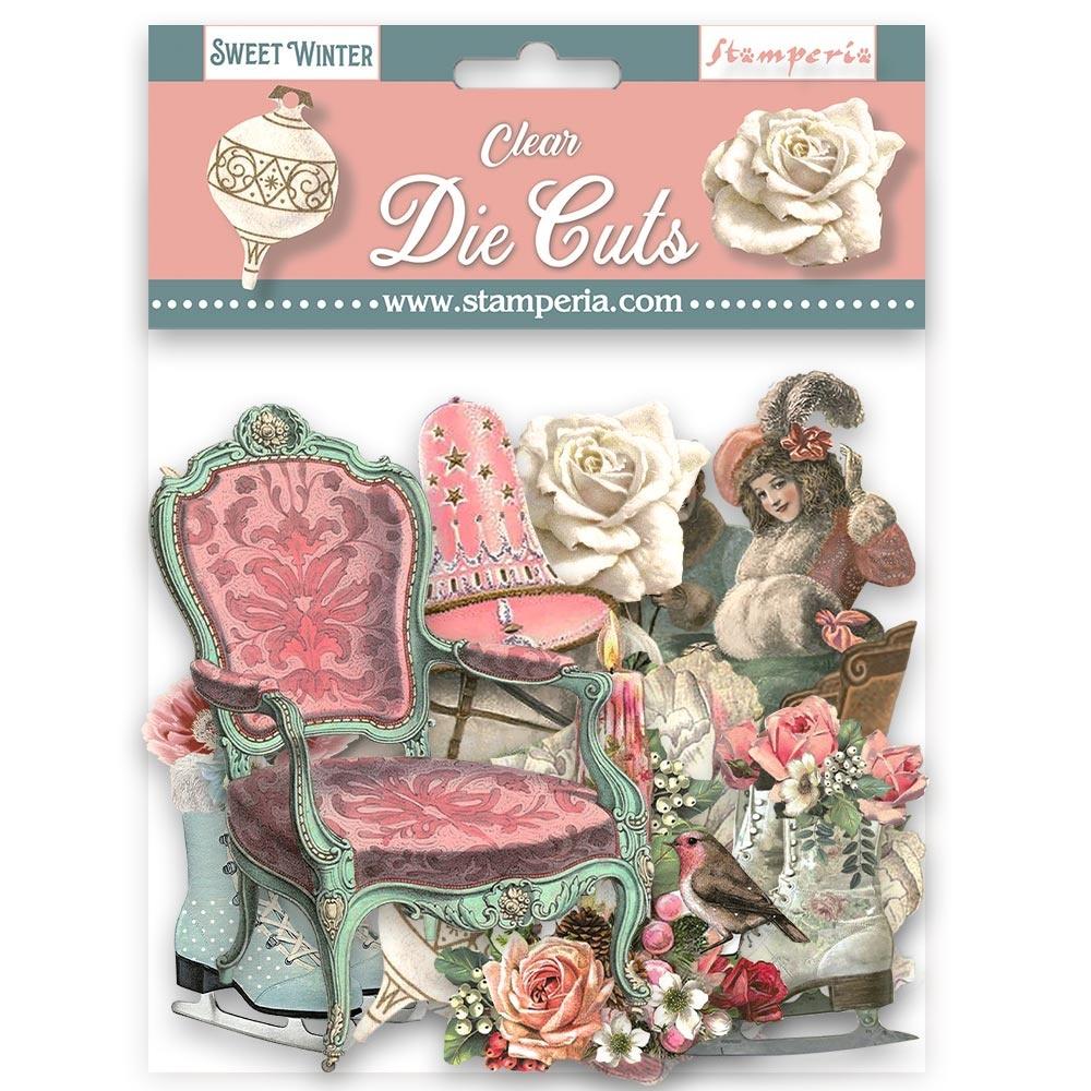 Stamperia Clear Die-Cuts - Sweet Winter