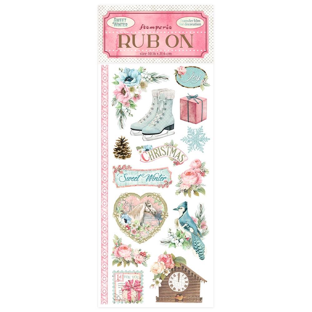 Stamperia Rub-On - Sweet Winter