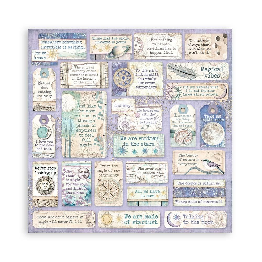 Stamperia Double-Sided Paper Pad - 12x12 - Cosmos Infinity