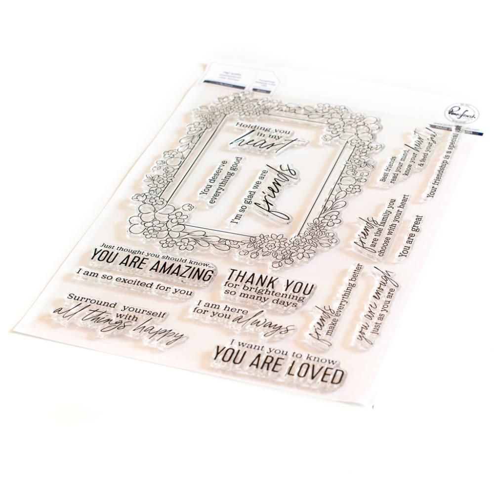 Pinkfresh Studio Clear Stamp Set - In My Heart