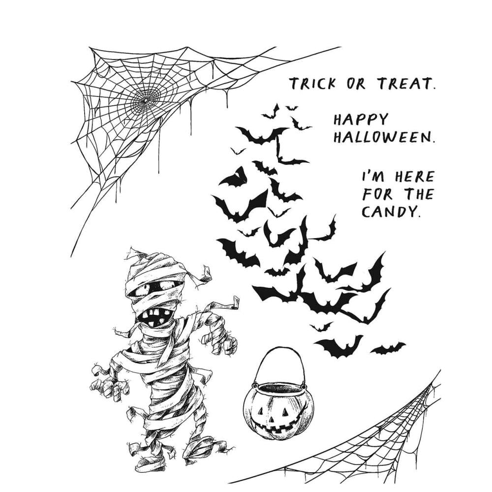 Tim Holtz Cling Stamps - Unraveled