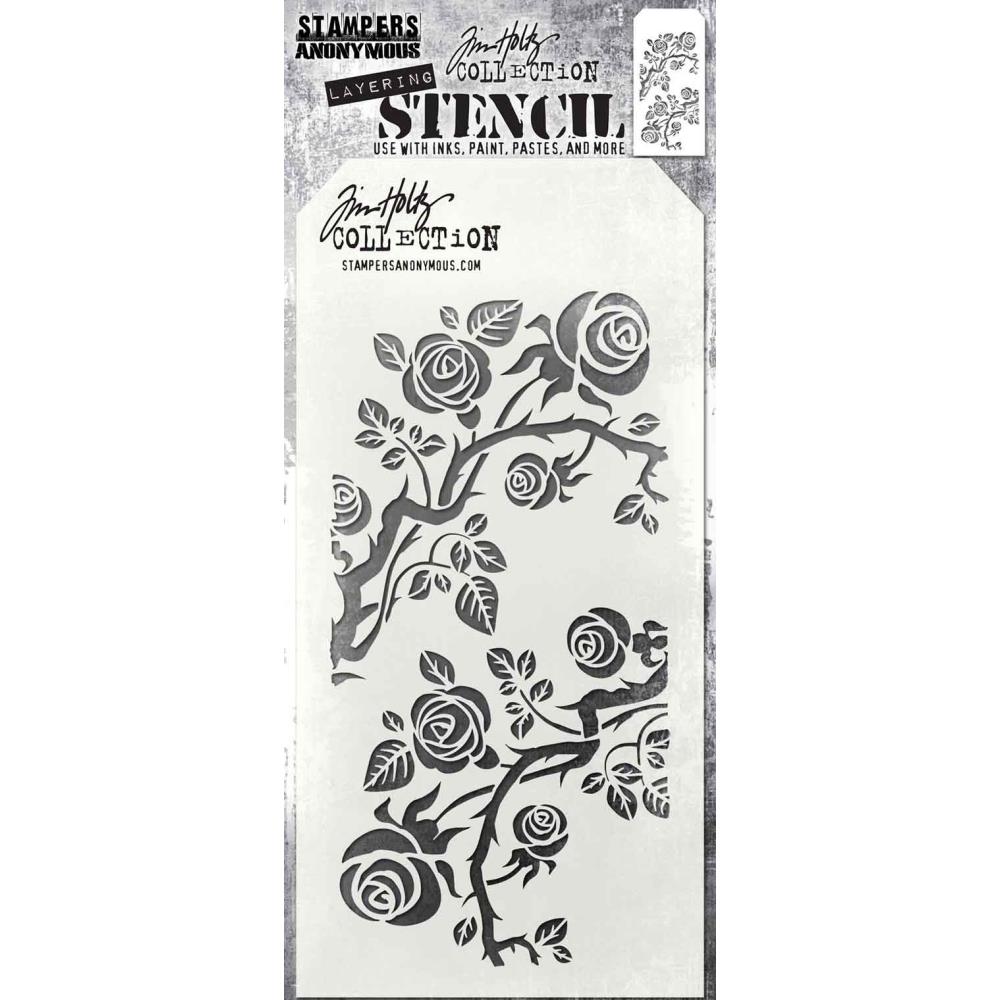 Tim Holtz Layered Stencil - Thorned