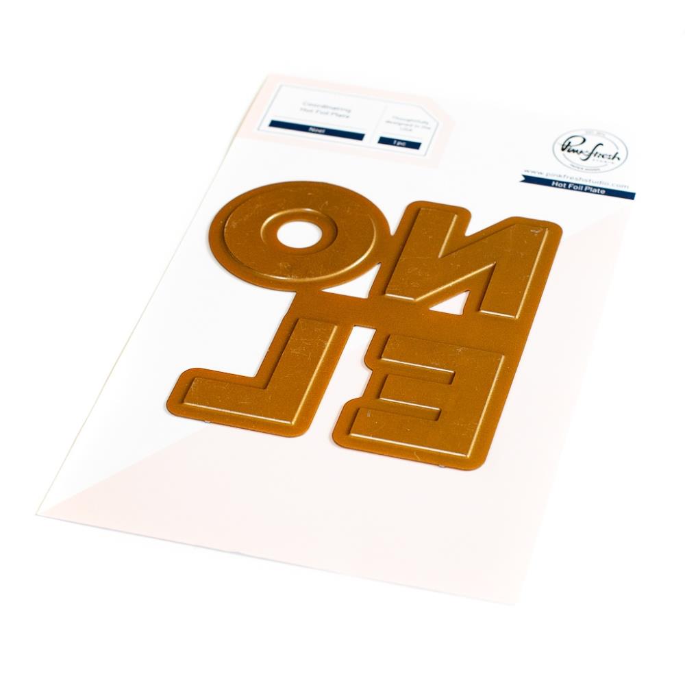 Pinkfresh Studio Hot Foil Plate - Noel