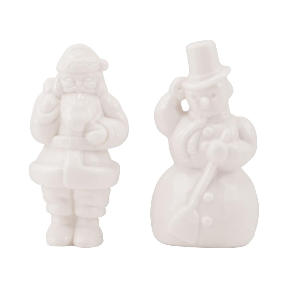 Idea-Ology Salvaged Santa & Snowman