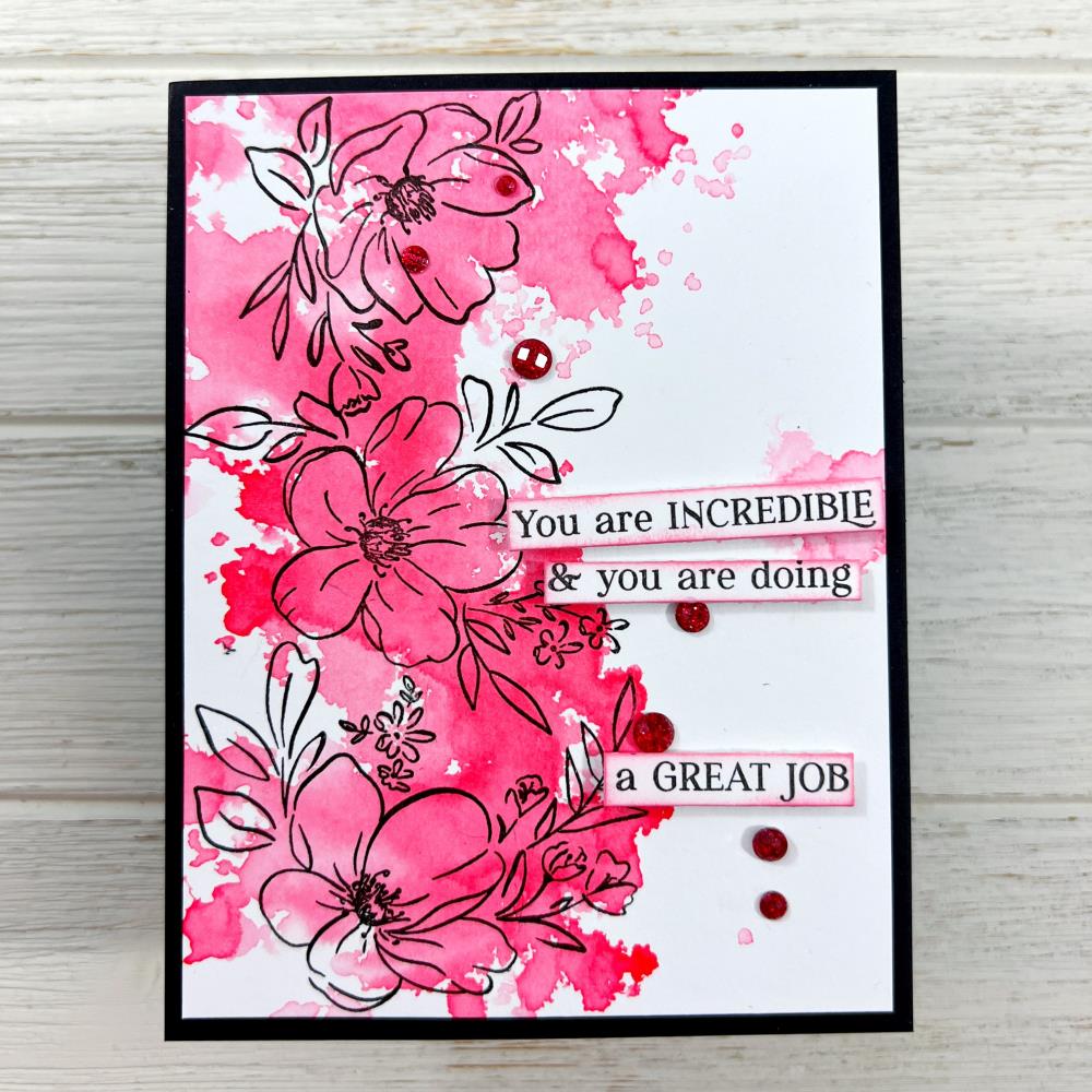 Pinkfresh Studio Clear Stamp Set - You're The Best