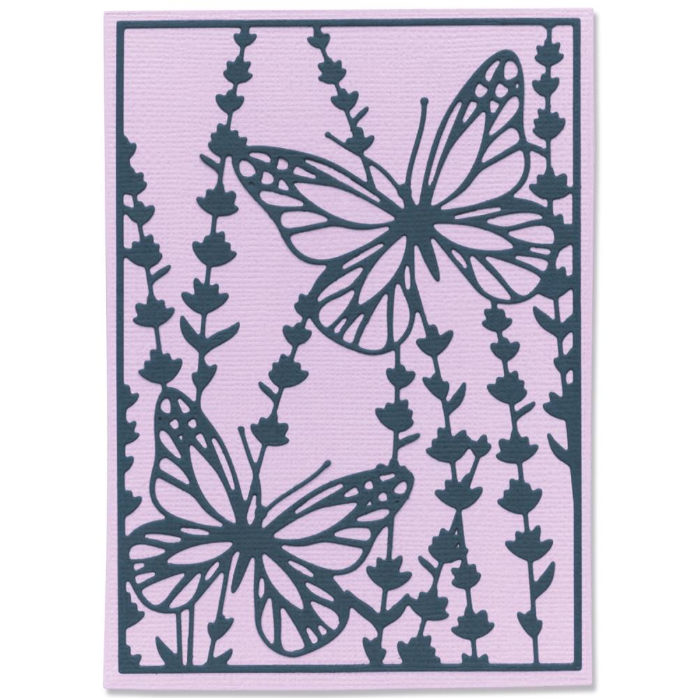 Sizzix Thinlits Die By Jennifer Ogborn - Botanical Card Front