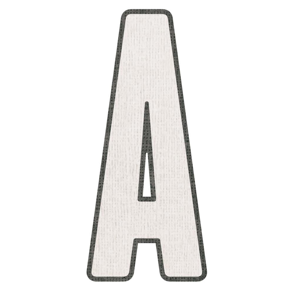 Sizzix Thinlits Dies By Tim Holtz - Alphanumeric Bulletin