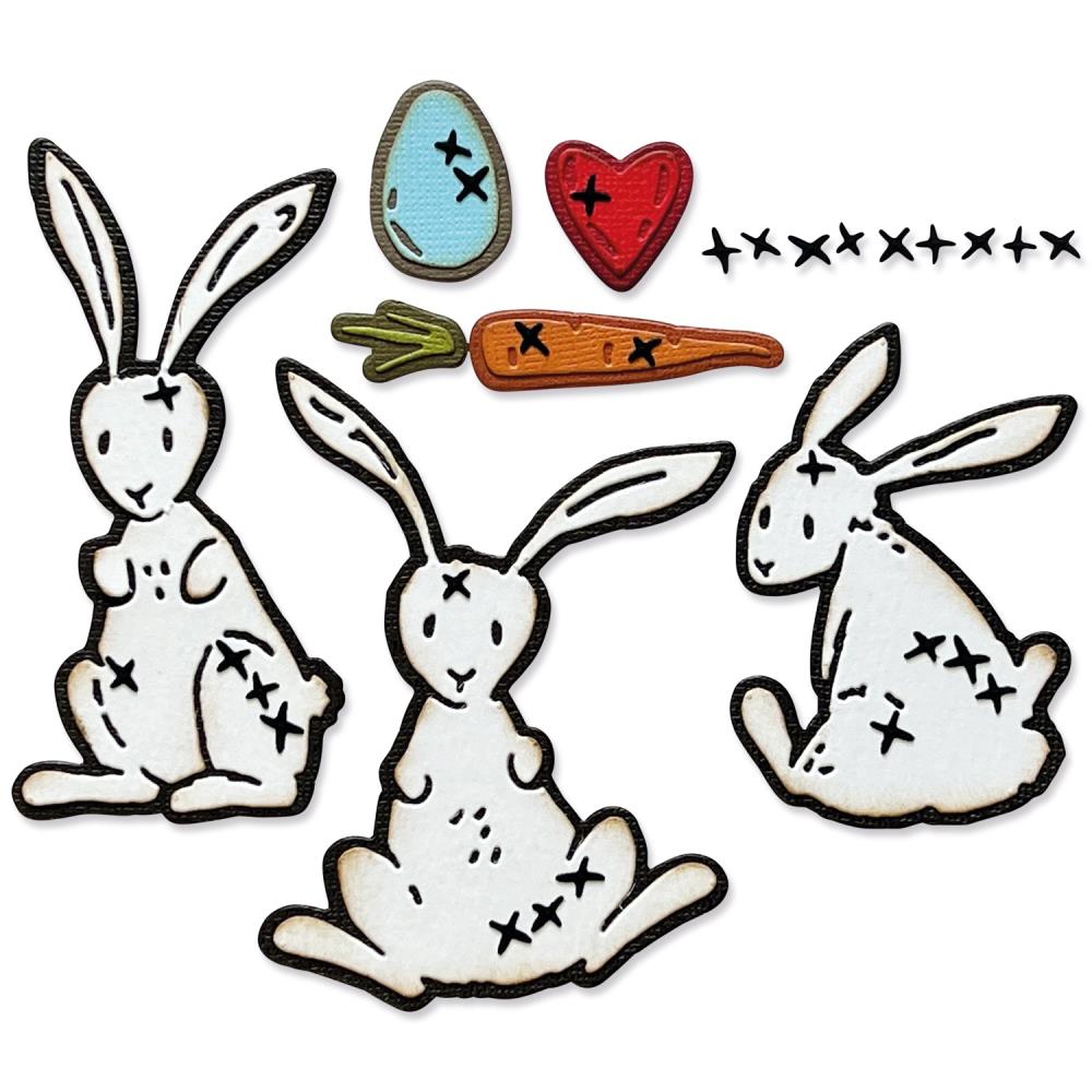 Sizzix Thinlits Dies By Tim Holtz - Bunny Stitch