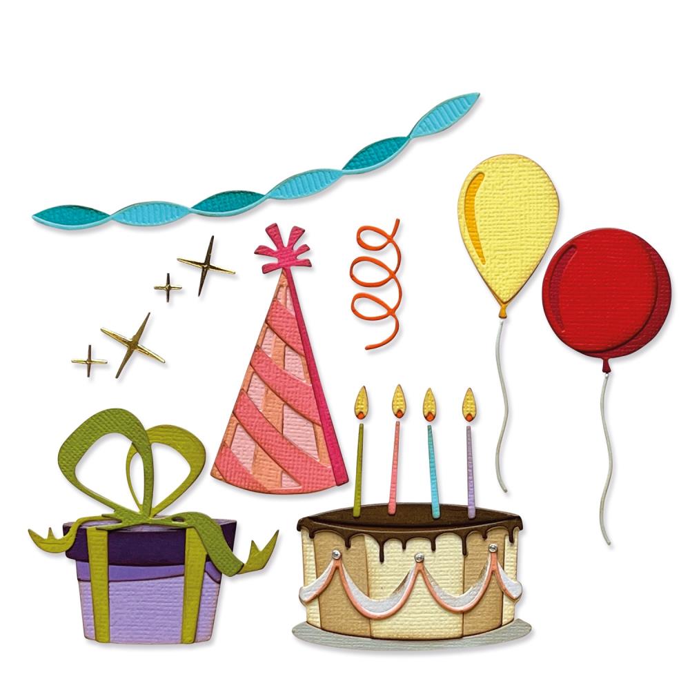 Sizzix Thinlits Dies By Tim Holtz - Celebrate