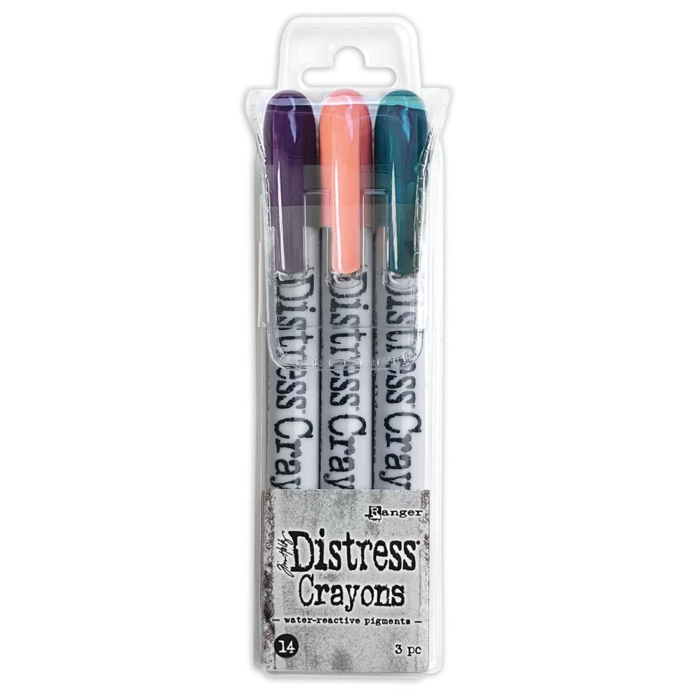 Tim Holtz Distress Crayon Pearl Set - 14