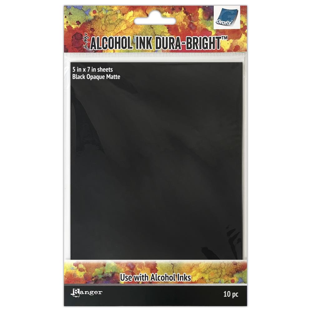 Tim Holtz Alcohol Ink Dura-Lar - Black Opaque Matte