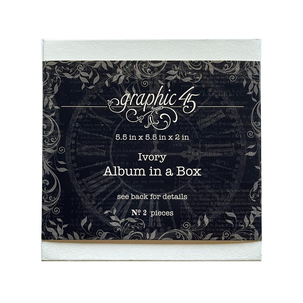 Graphic 45 Staples Album In A Box - Ivory