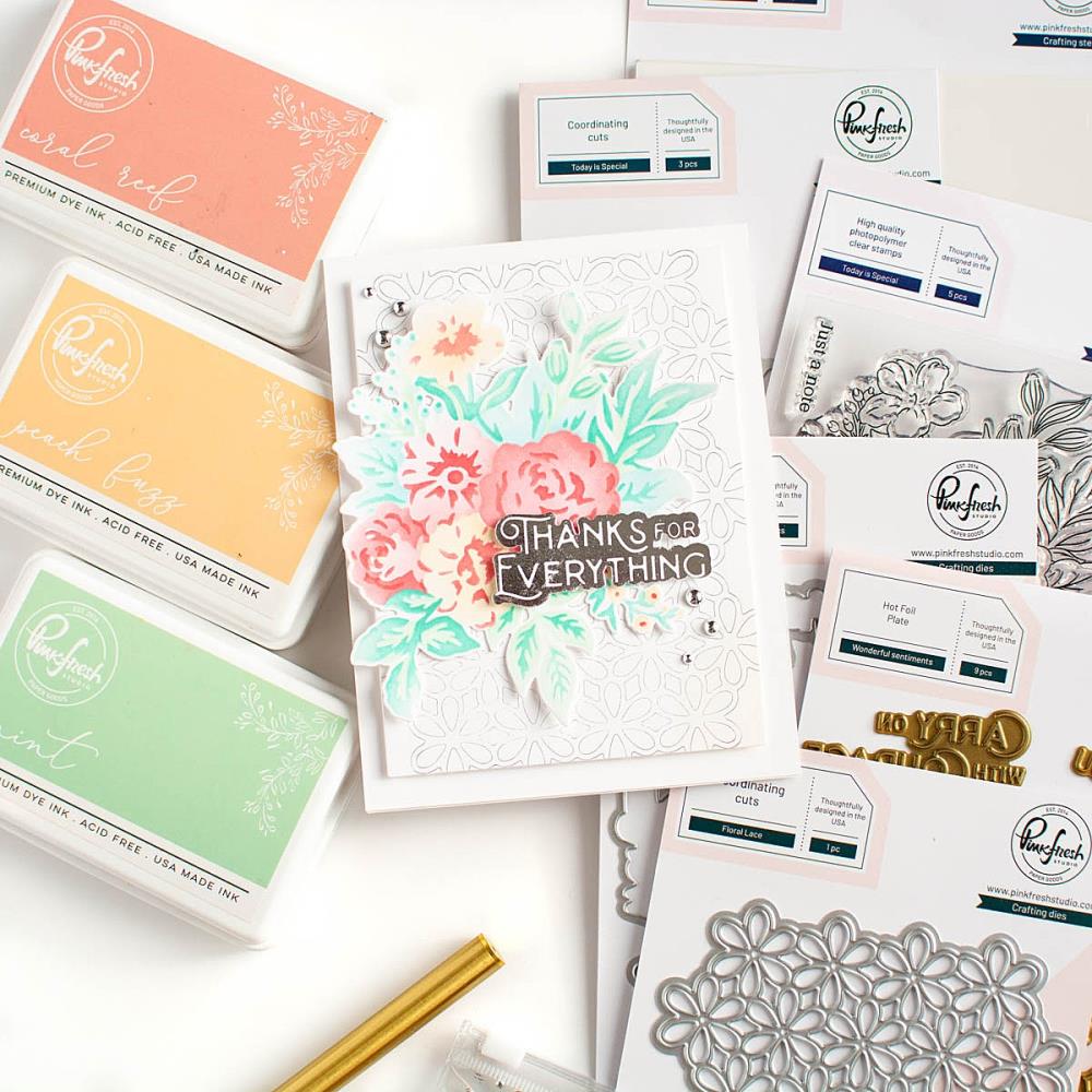 Pinkfresh Studio Die Set - Today Is Special