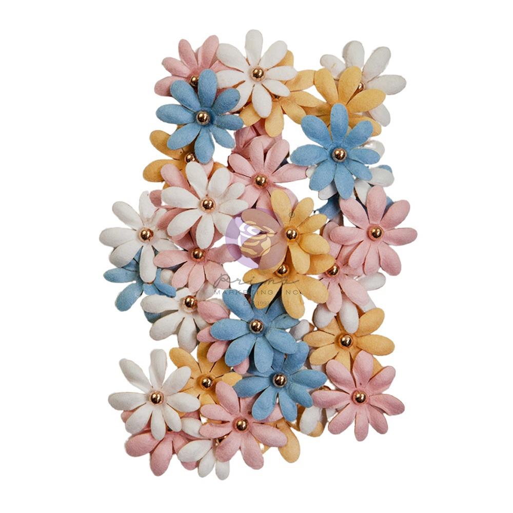 Prima Marketing Mulberry Paper Flowers - Lovely Sweets - Spring Abstract