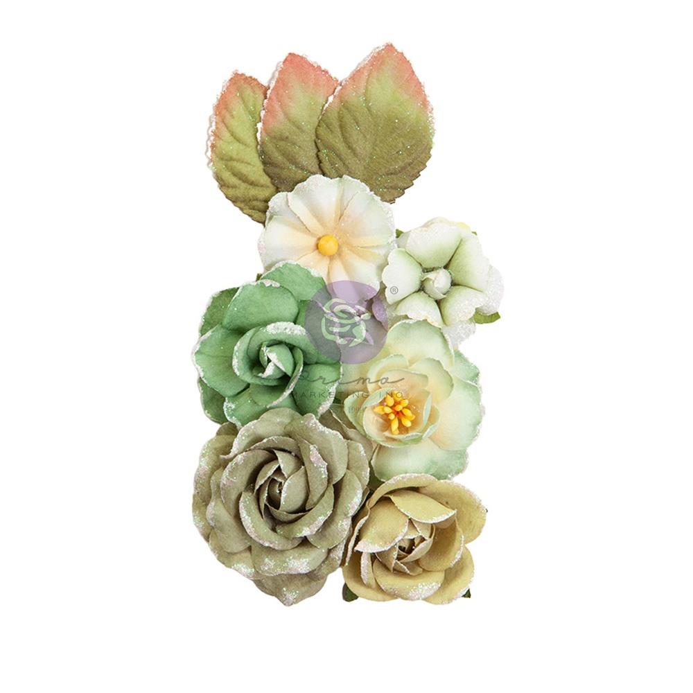Prima Marketing Mulberry Paper Flowers - Elemental Bliss