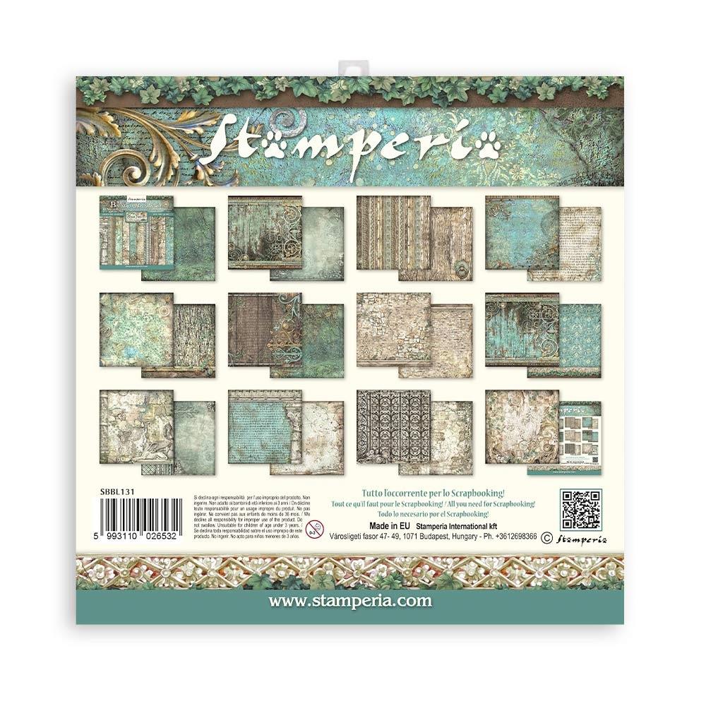 Stamperia Backgrounds Double-Sided Paper Pad 12x12 - Magic Forest