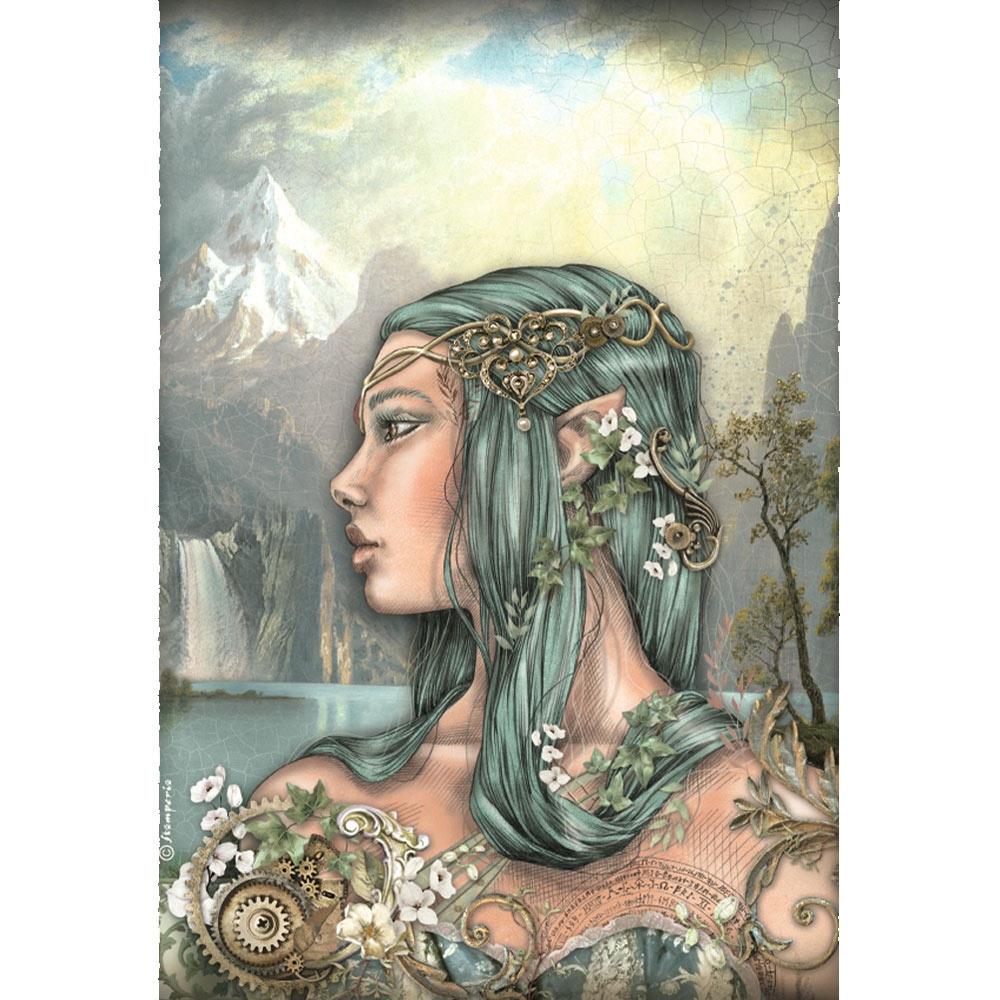 Stamperia Rice Paper Sheet A4 - Magic Forest Amazon