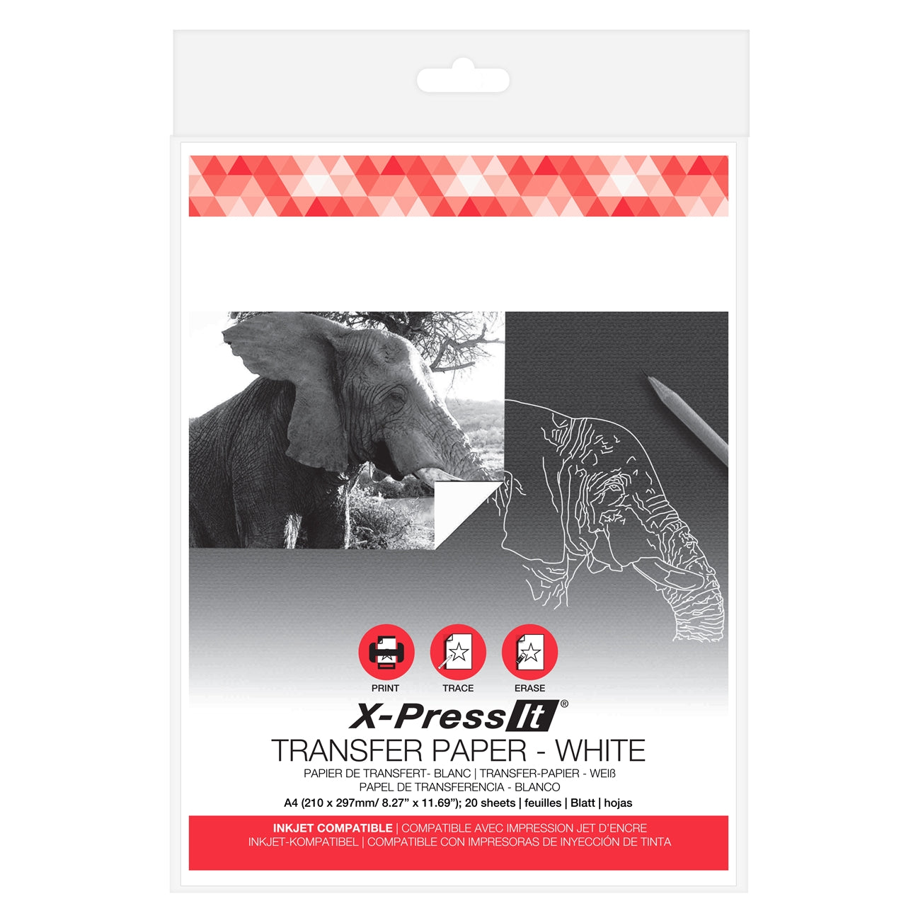 X-Press It Transfer Paper - White - A4