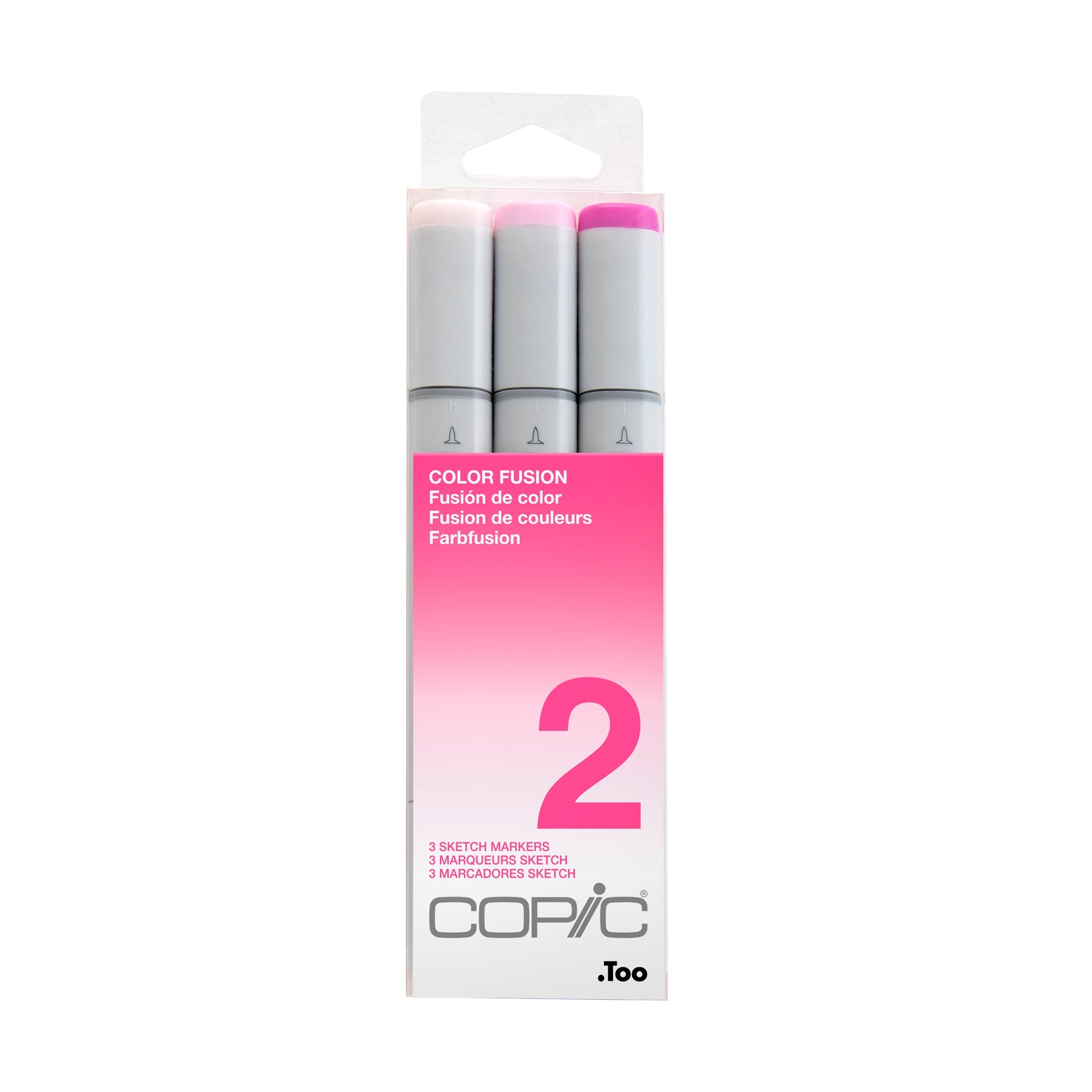 Copic Sketch Set 3 Colour Fusion 2 - Pink