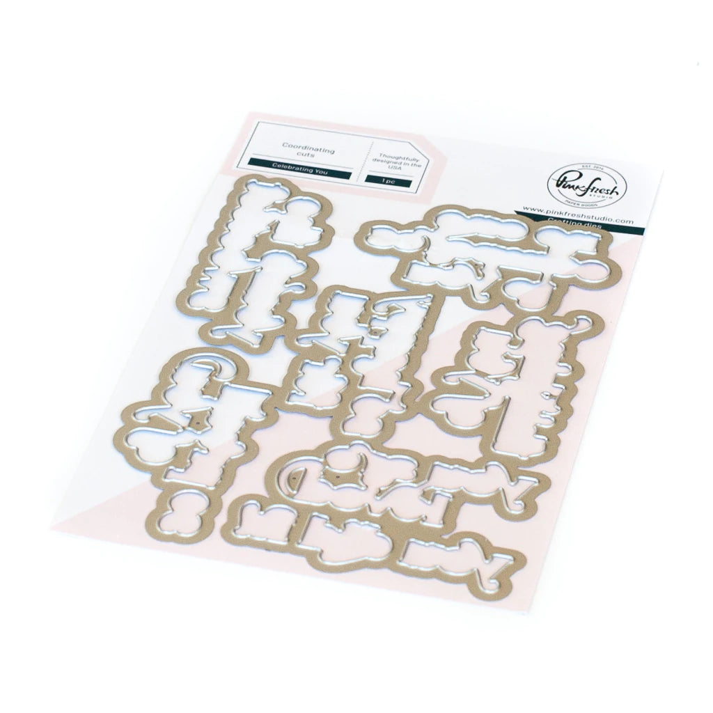 Pinkfresh Studio Die - Celebrating You