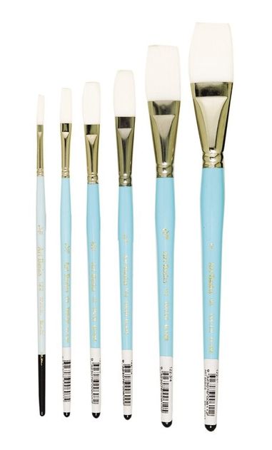 Art Basics - 122B Art Basics Taklon Long Flat