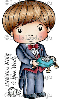 La La Land 'Ring Bearer Luka' (with Sentiments) Rubber Stamp