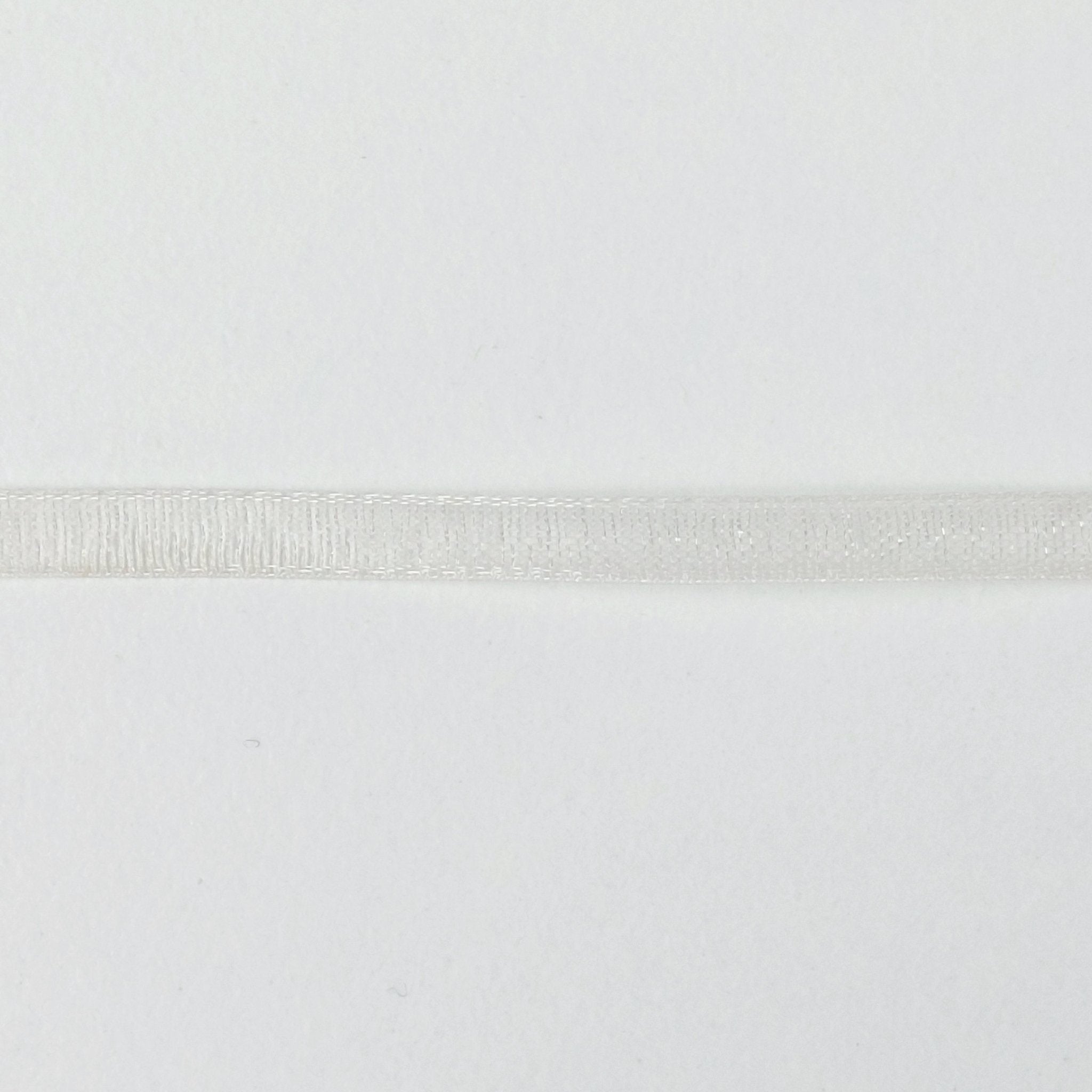 1/4 Inch Organdy ribbon 'Cream' - Crafty Divas