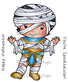 La La Land stamps 'Egyptian Mummy Luka' with sentiments