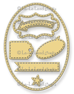La La Land- Stitched Elements (set of 7) Die