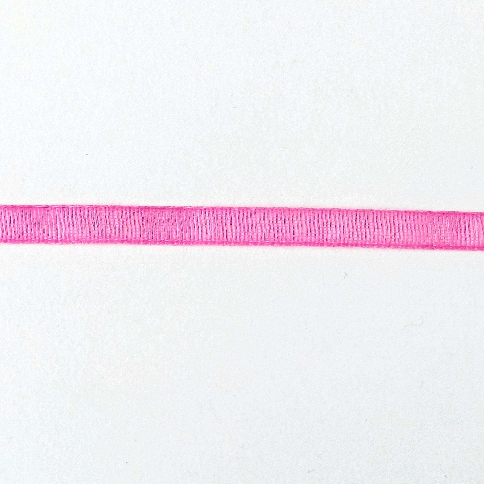 1/8 Inch Organdy ribbon 'Magenta' - Crafty Divas