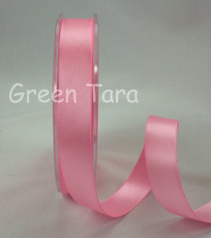 3mm Double Sided Satin Ribbon - Pink - Crafty Divas