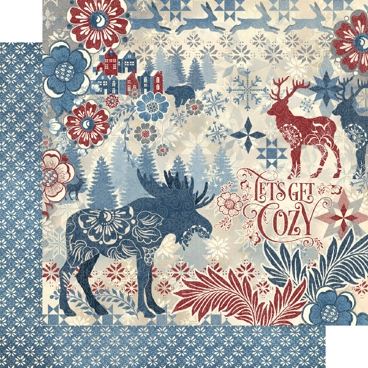 Graphic 45 - Collection Pack 12x12 - Let's Get Cozy