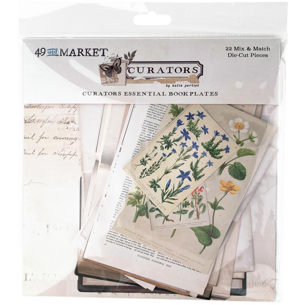 49 And Market Bookplates - Curators Essential - Crafty Divas