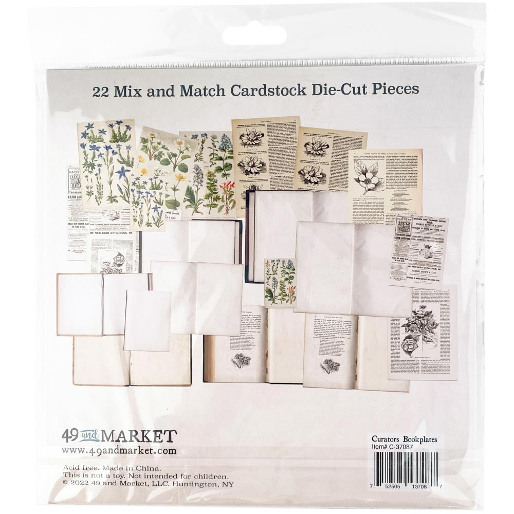 49 And Market Bookplates - Curators Essential - Crafty Divas