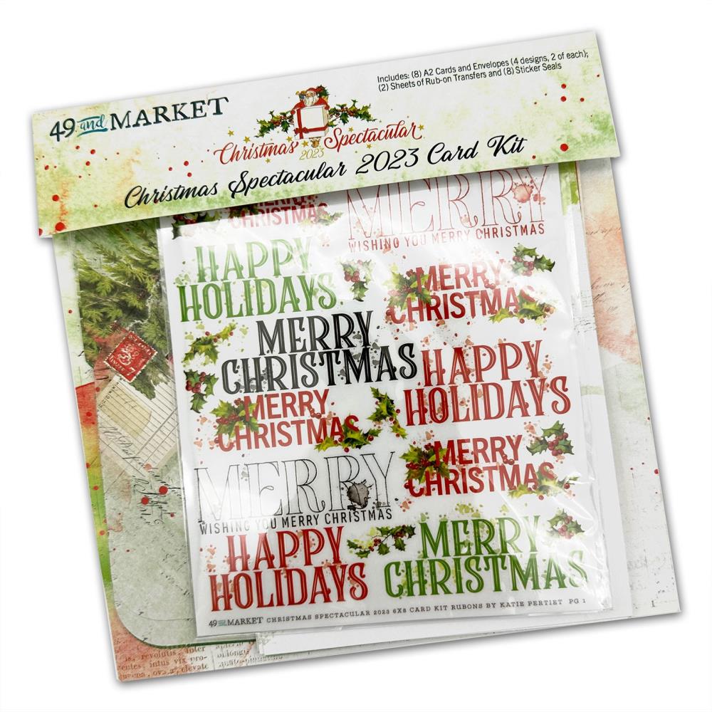 49 And Market Card Kit - Christmas Spectacular 2023 - Crafty Divas
