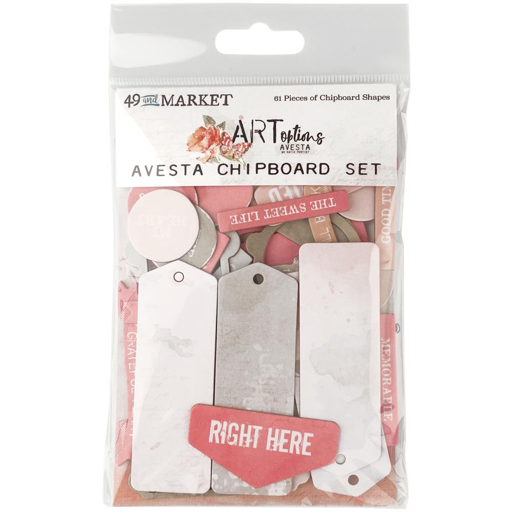 49 And Market Chipboard Set - ARToptions Avesta - Crafty Divas