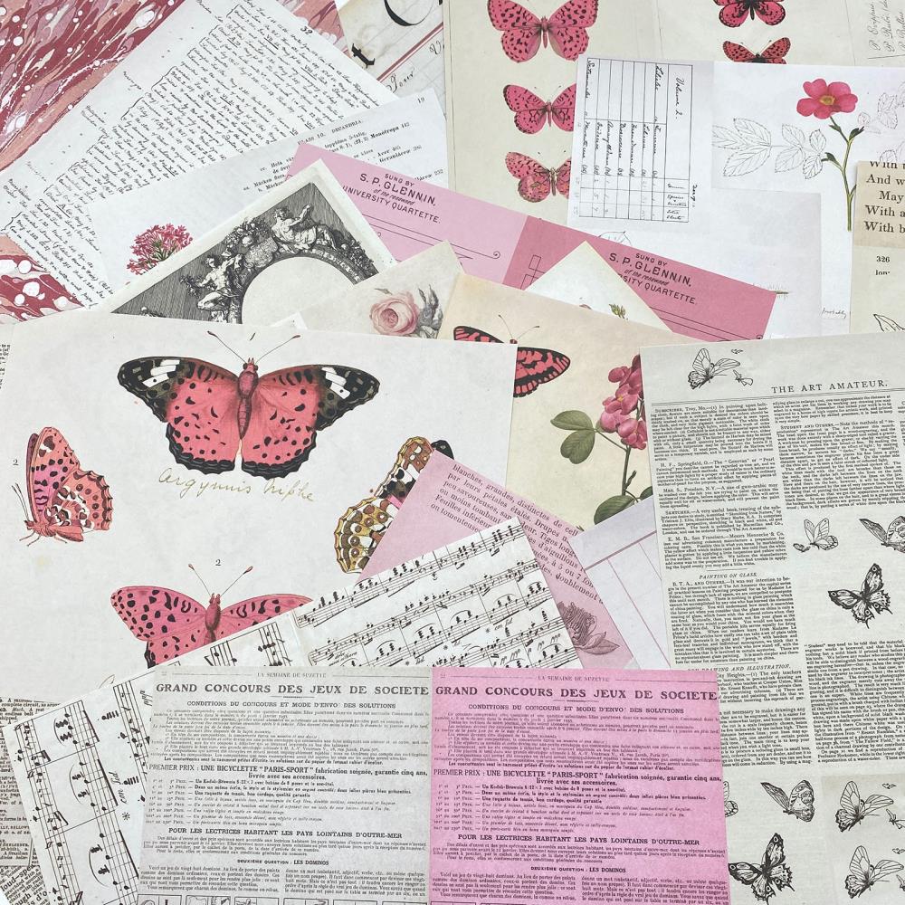 49 And Market - Collage Sheets 6X8 Color Swatch: Blossom - Crafty Divas