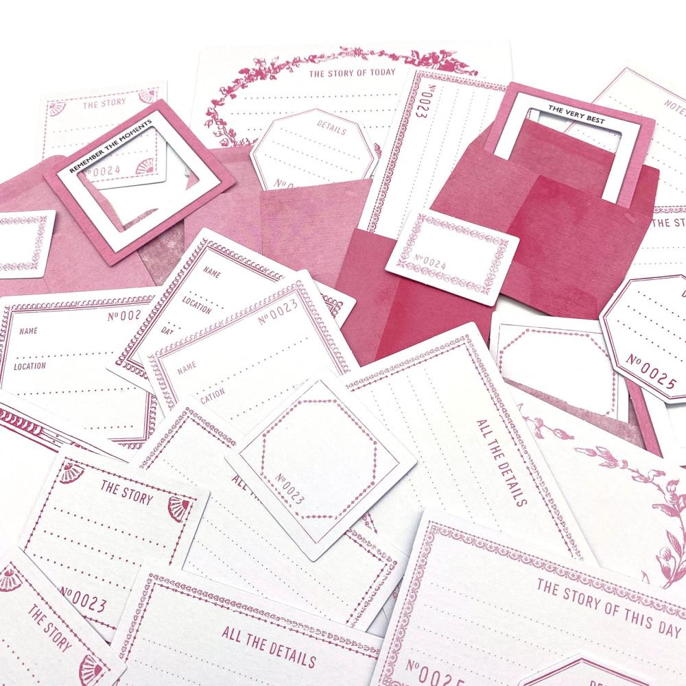 49 And Market - Color Swatch: Blossom Envelope Bits - Crafty Divas