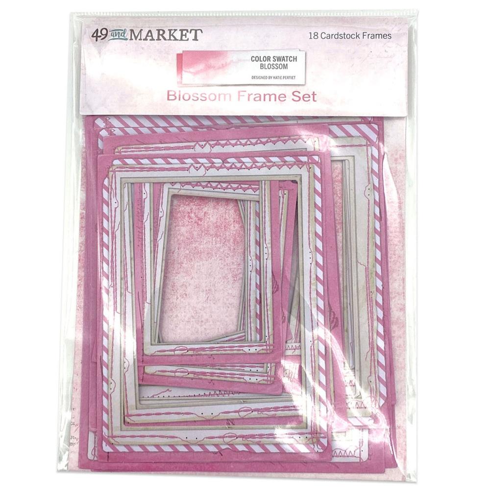 49 And Market Color Swatch: Blossom Frame Set - Crafty Divas