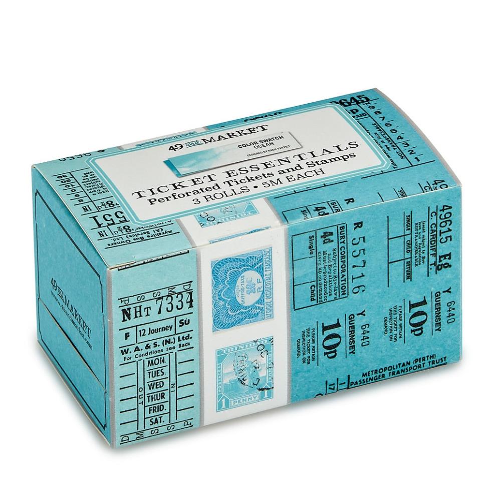 49 And Market Color Swatch: Ticket Essentials Ocean - Crafty Divas