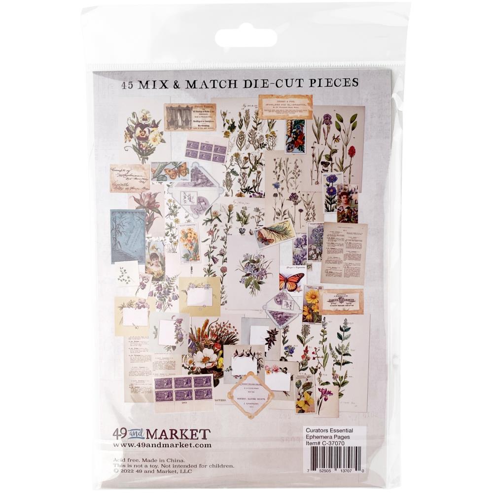 49 And Market Ephemera Bits - Curators Essential - Crafty Divas