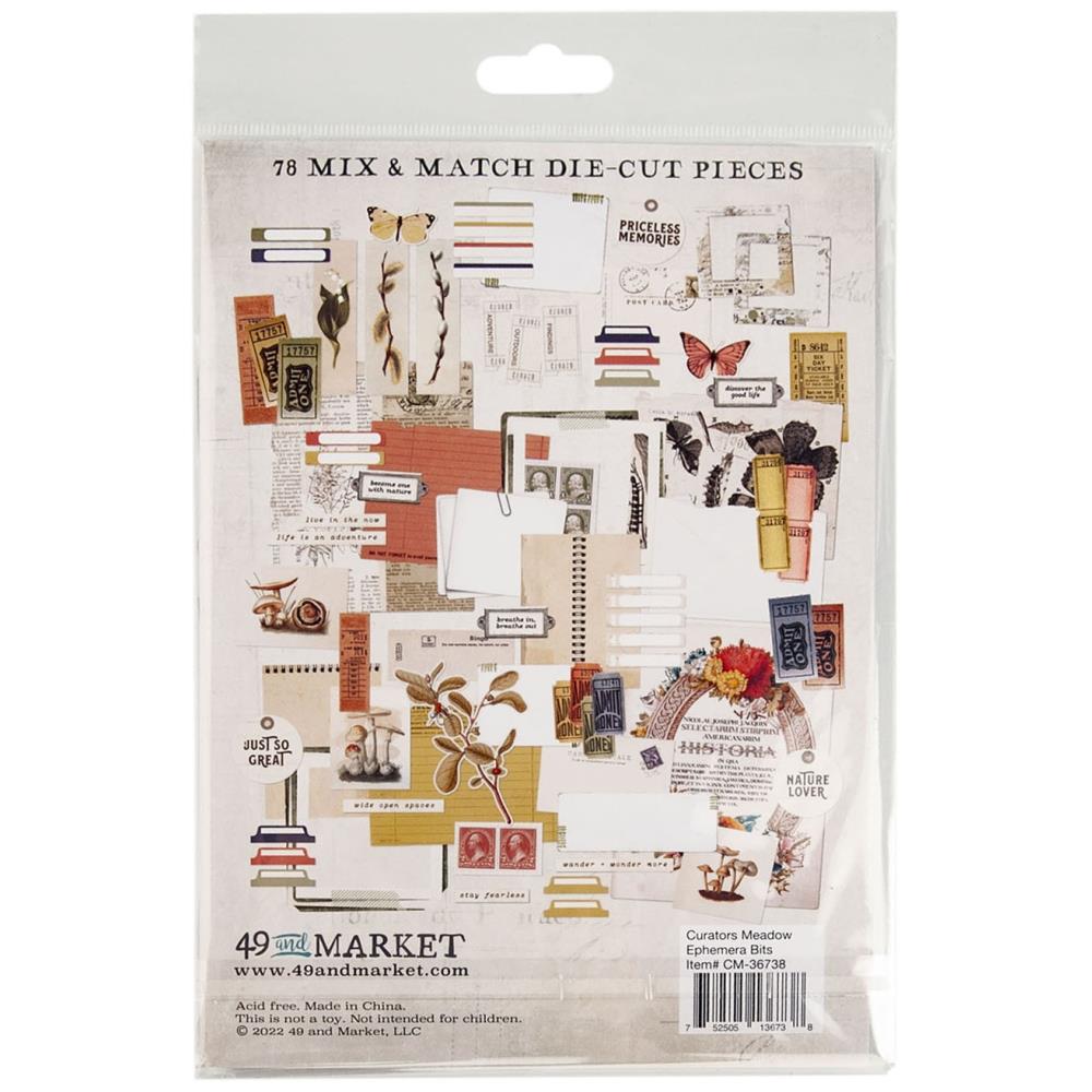 49 And Market Ephemera Bits - Curators Meadow - Crafty Divas