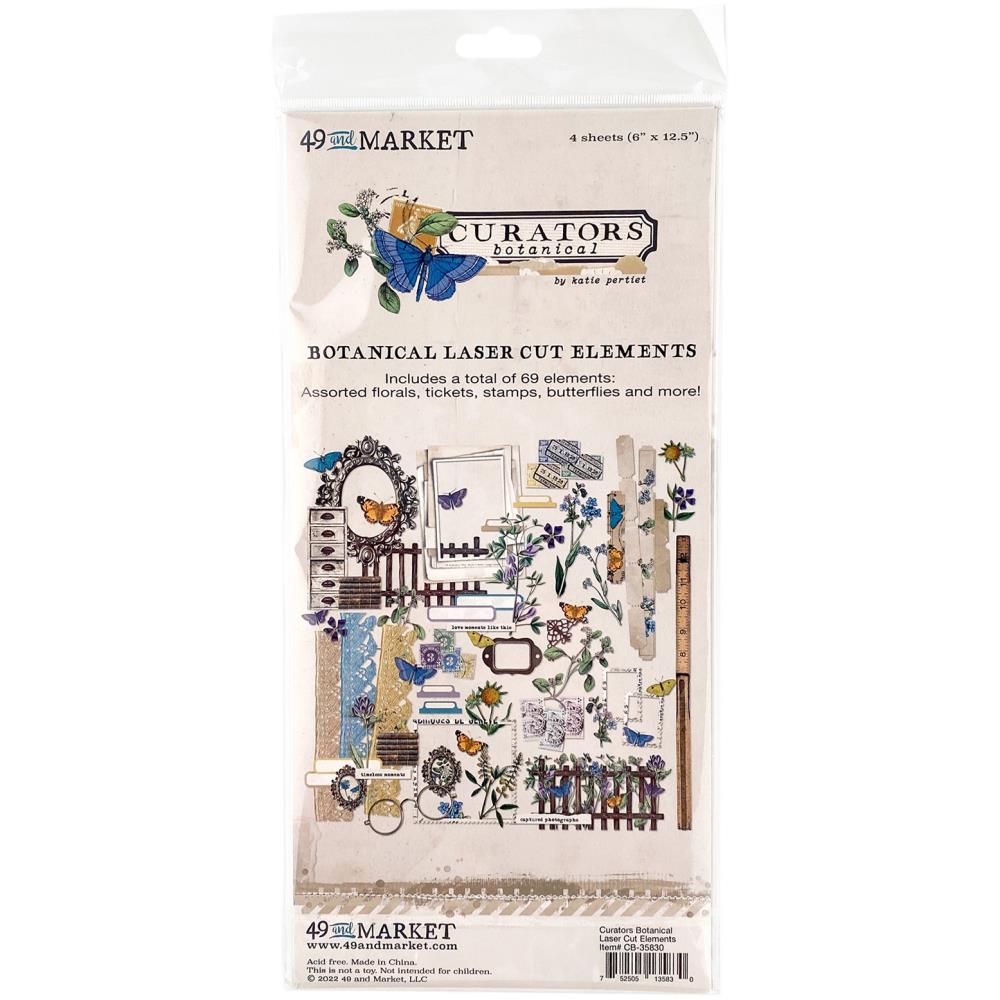 49 And Market Laser Cut Outs - Curators Botanical - Crafty Divas