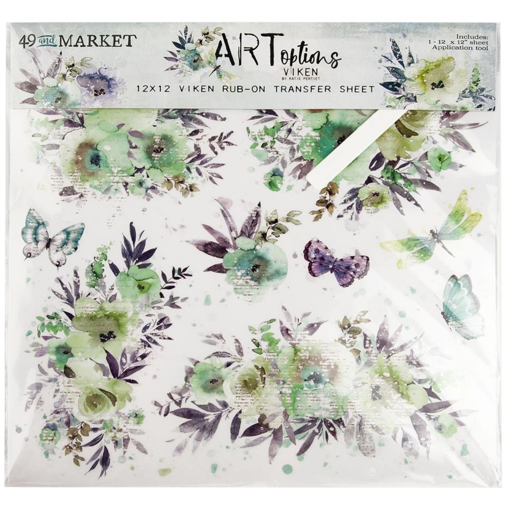 49 And Market Rub-Ons 12X12 - ARToptions Viken - Crafty Divas