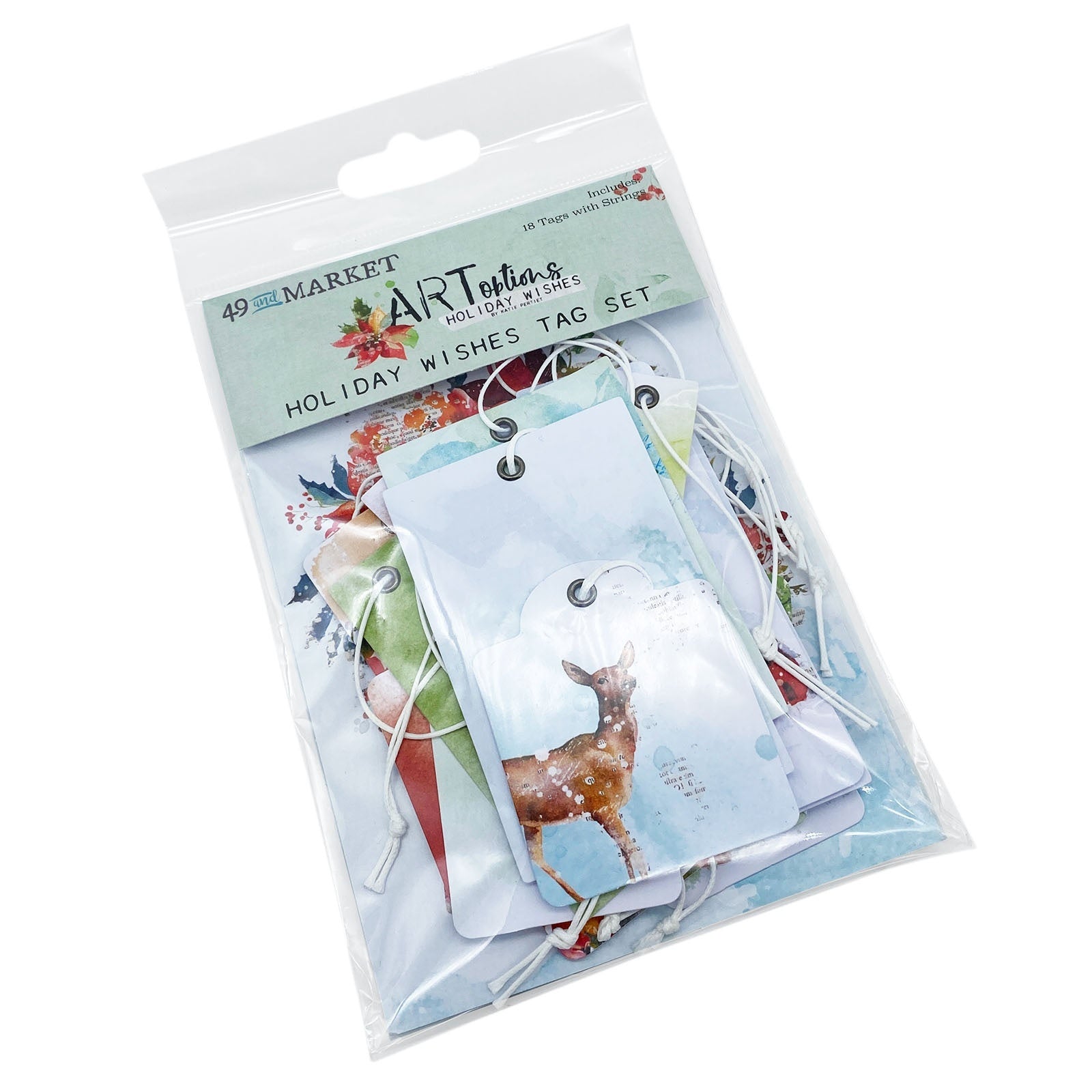 49 And Market Tag Set - ARToptions Holiday Wishes - Crafty Divas