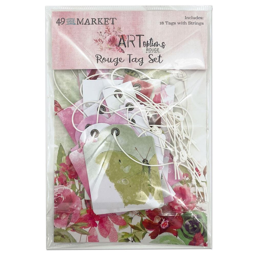 49 And Market Tag Set - ARToptions Rouge - Crafty Divas