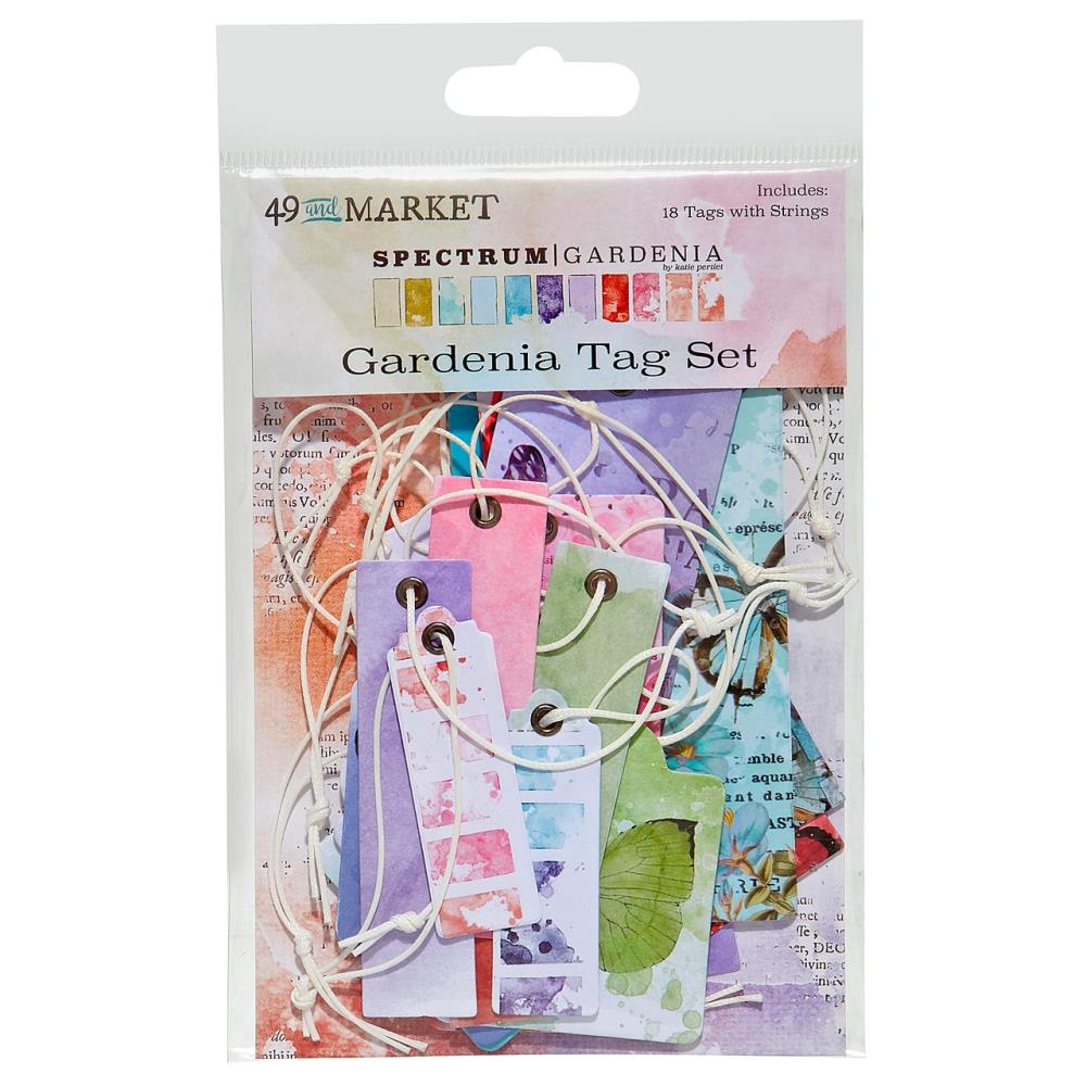 49 And Market Tag Set - Spectrum Gardenia - Crafty Divas