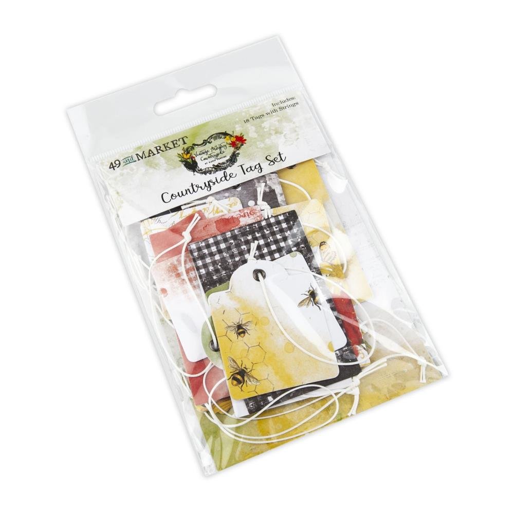 49 And Market Tag Set - Vintage Artistry Countryside - Crafty Divas